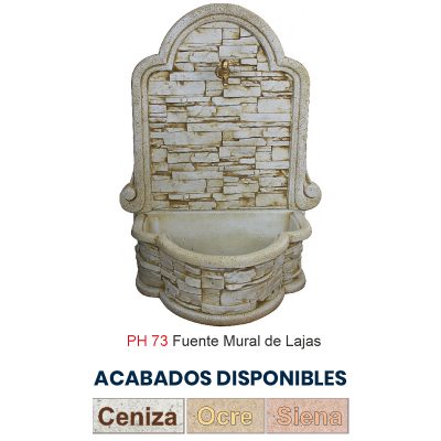FUENTE MURAL DE LAJAS (CENIZA)