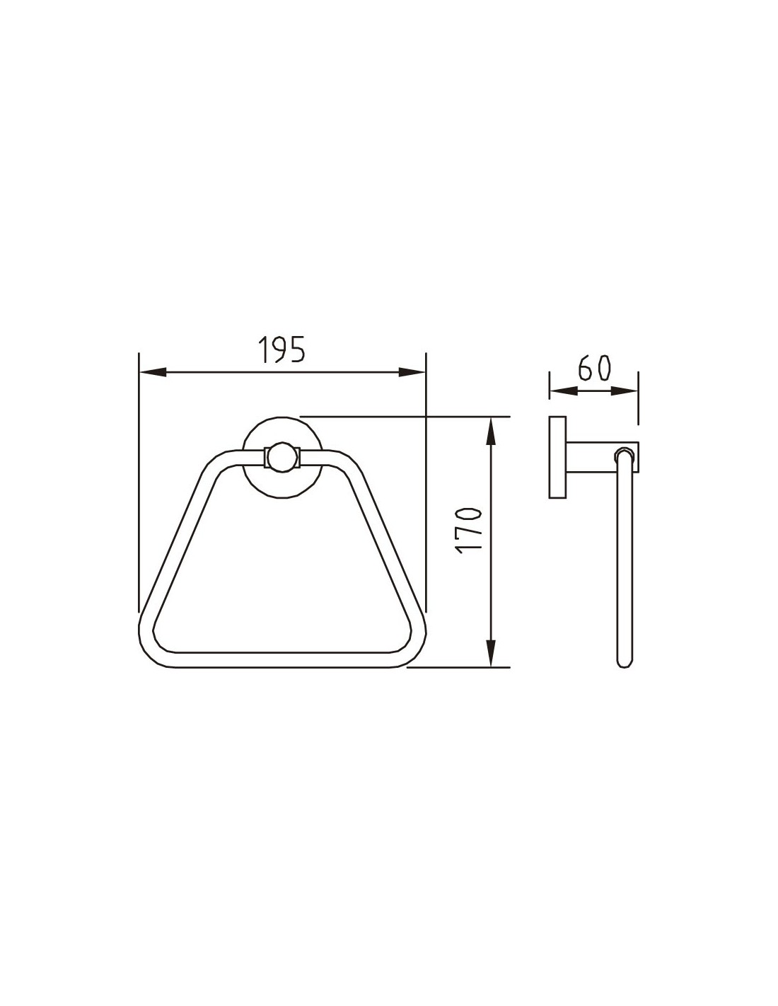 ACCESORIO TOALLERO DE ANILLA URBAN 2