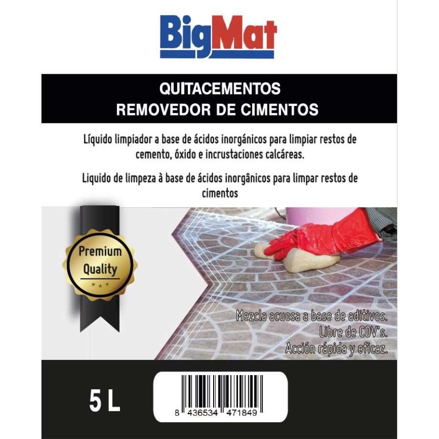 QUITACEMENTOS BIGMAT PREMIUM 5L