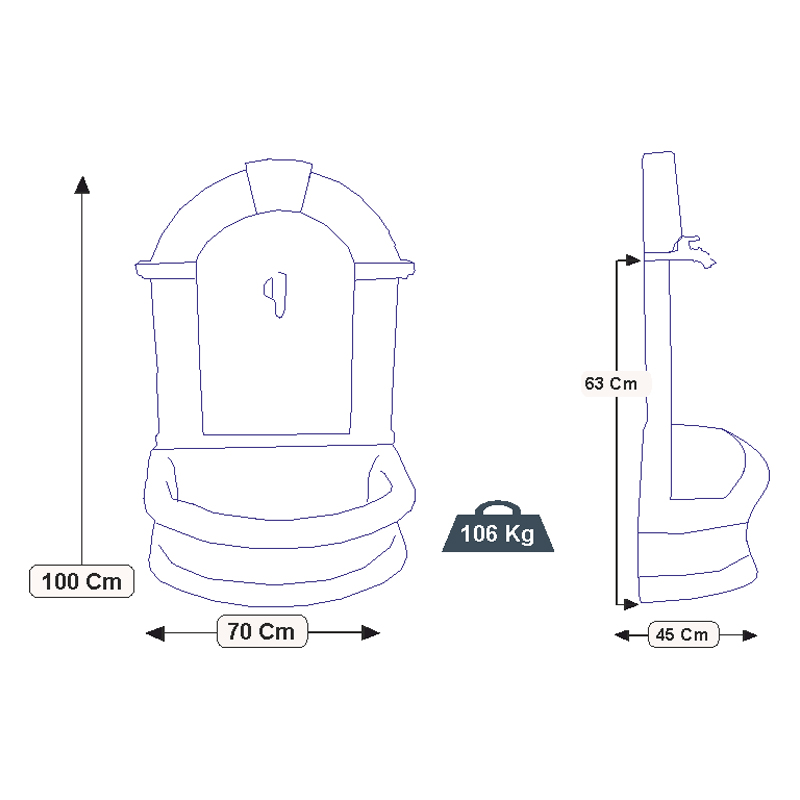 FUENTE DE PALOMAS (CENIZA)