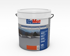 IMPERMEABILIZANTE 15L BIGMAT TRANSITABLE ROJO