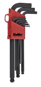 JUEGO BIGMAT 9 LLAVES ALLENPUNTA BOLAS