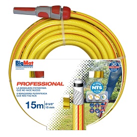 KIT MANGUERA BIGMAT PROF. NTS 15X15 25Bar(5/8&quot;)