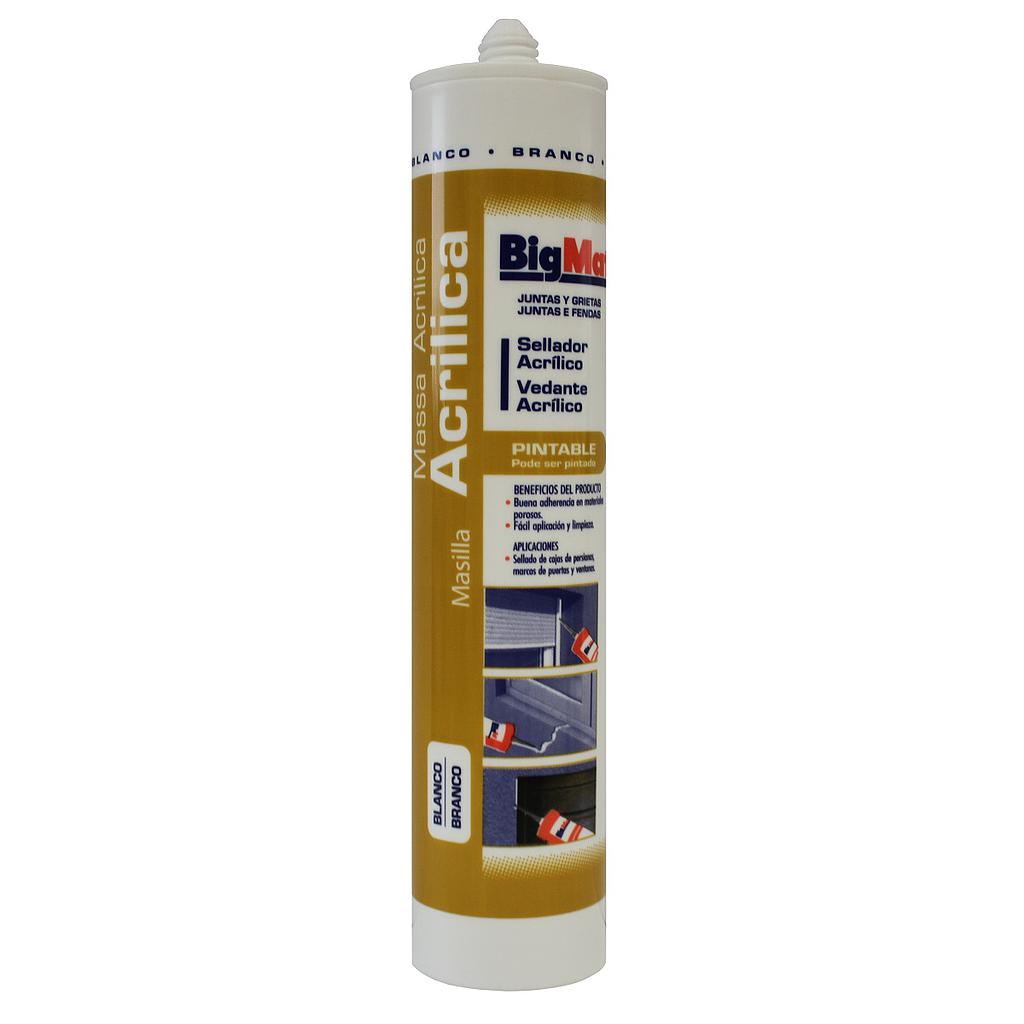 MASILLA ACRILICA BLANCA BIGMAT 300ML