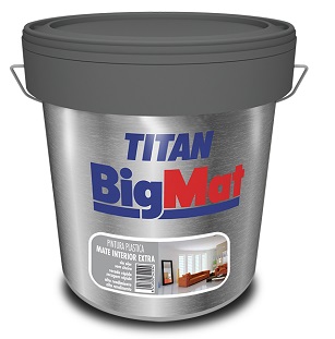 PINTURA 20KG TITAN BIGMAT INTERIOR EXTRA BCO MATE