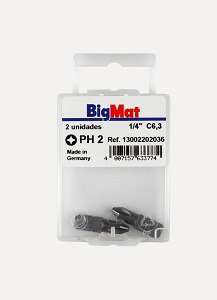 PUNTAS BIGMAT PZ1X25MM 1/4&quot;