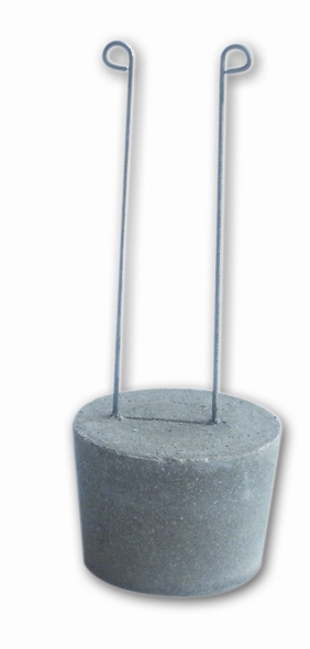 SEPARADOR HORMIGON CON ALAMBRE 50 MM (SACO 200 UDS) (Bolsa)