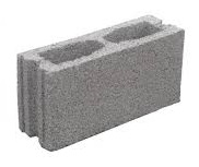 BLOQUE HORMIGON GRIS 12X20X40