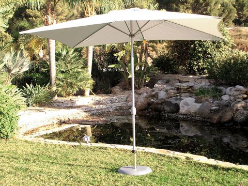 PARASOL ALUMINIO HERITAGE RECT. 300X200 BEIGE