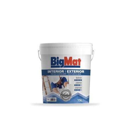 PINTURA PLÁST BIGMAT INT/EXT PROF BLANCO 15L