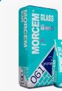 MORCEM GLASS 25 KG, BLANCO