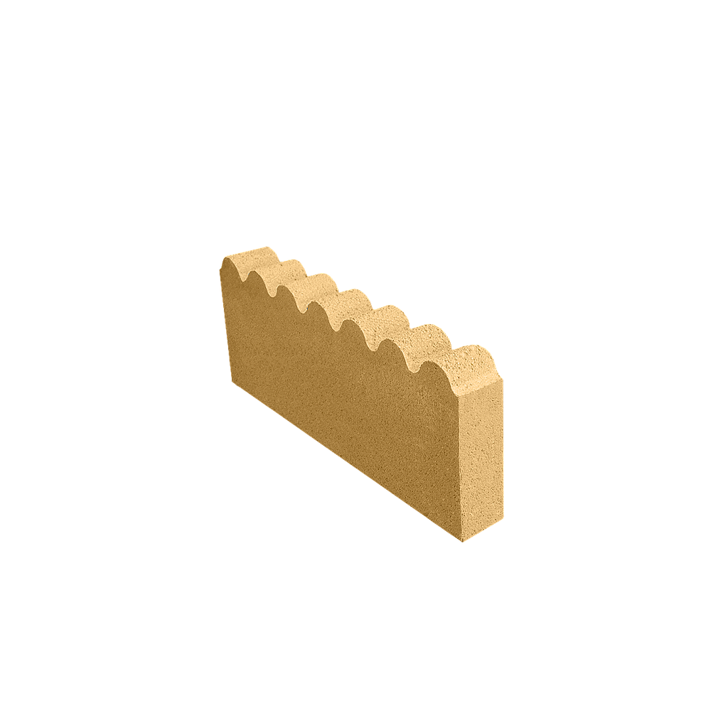 PZ BORDILLO JARDIN ONDULADO ALBERO 50X20X6