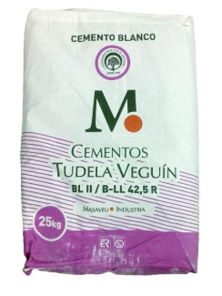 SACOS CEMENTO BLANCO 25 KG.  42,5