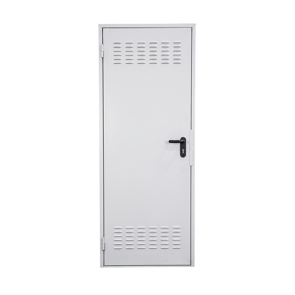 PUERTA LACADA BLANCA VENTILADA 890X2000 DERECHA
