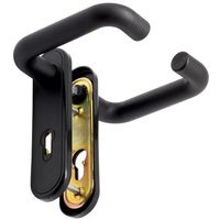 MANETA CON LLAVE Y BOMBIN PTA CORTAFUEGOS