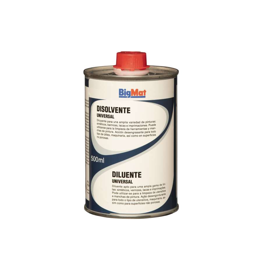 DISOLVENTE UNIVERSAL BIGMAT 500ML