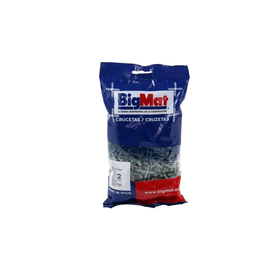 BOLSA CRUCETAS BIGMAT 7MM - 100UDS