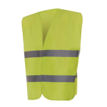 CHALECO ALTA VISIBILIDAD AMARILLO FLUOR LAR