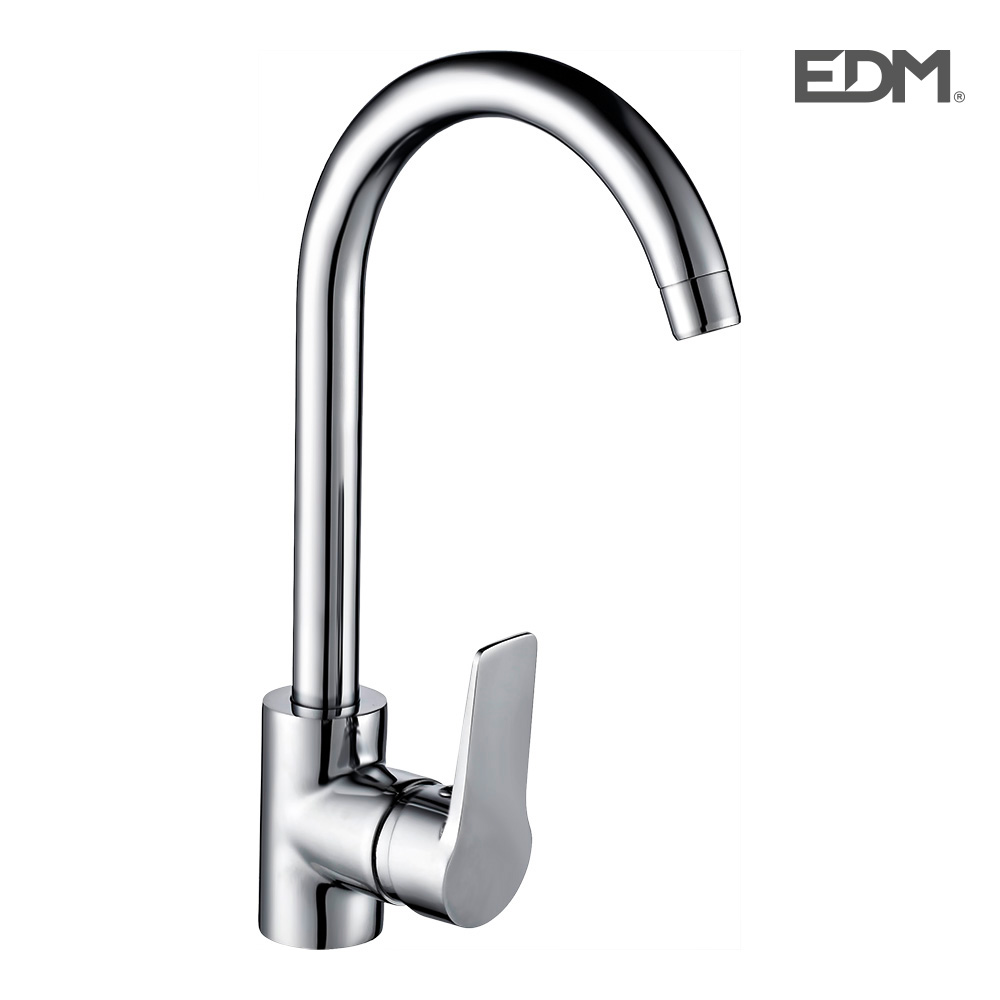 GRIFO MONOMANDO FREGADERO CAÑO ALTO EDM