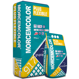 MORCEMCOLOR PLUS FLEXIBLE 5 KG. TERRACOTA P1163