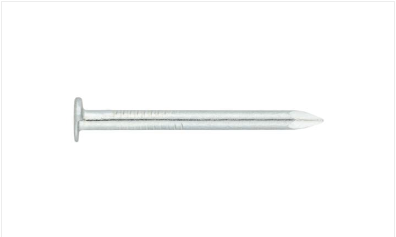 BLISTER PUNTAS DE ACERO CAB. PLANA ZINCADA 2,9X60