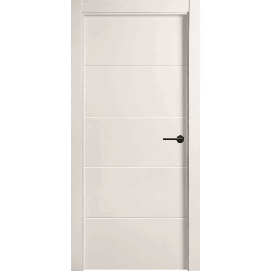 PUERTA BLOCK LAC.MACIZA BIGMAT RAYAS 2030X625X35 IZQDA