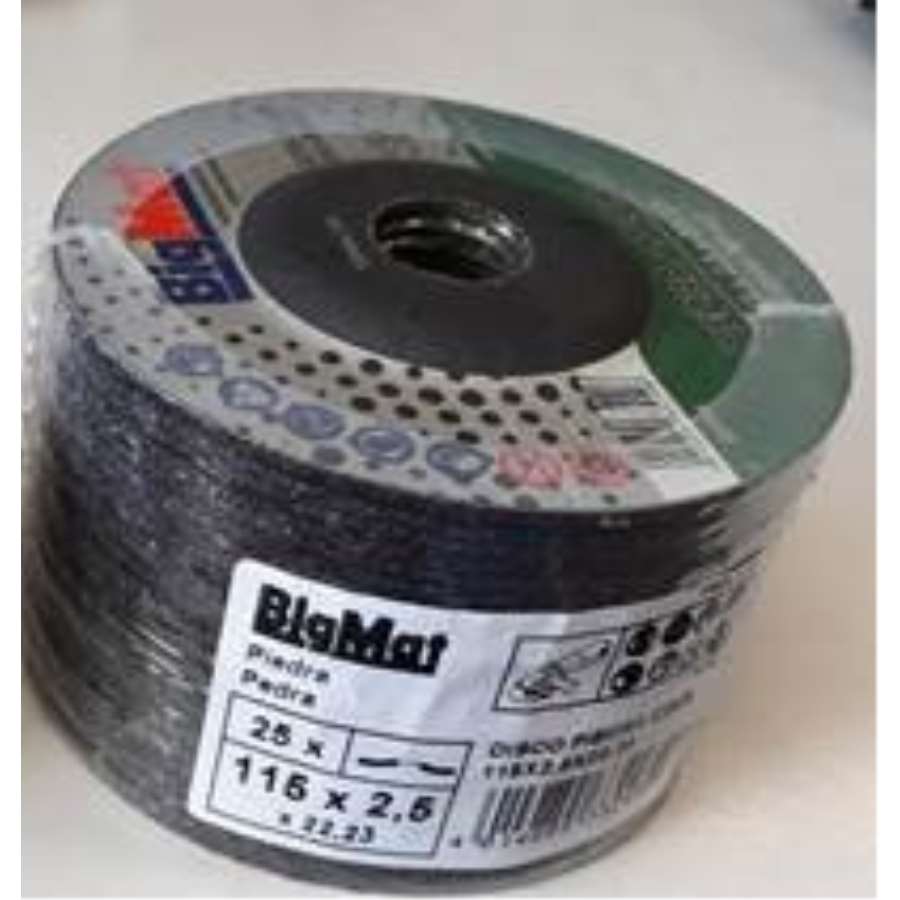DISCO LÁMINAS BIGMAT 80 SMT324 125X22,23 (RETRACTIL)