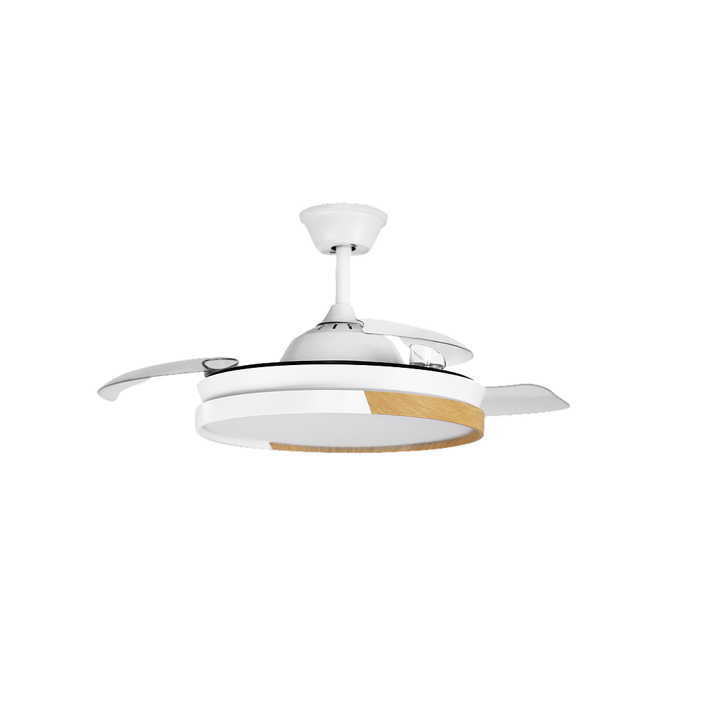 VENTILADOR TECHO EMPERADOR 72W BLANCO HAYA