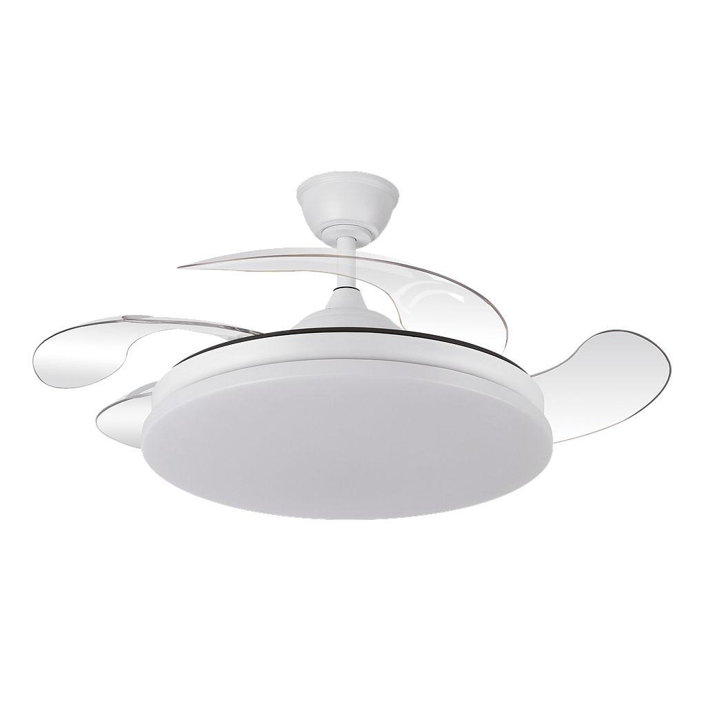 VENTILADOR TRIDENTE  59w BLANCO 4 ASPAS