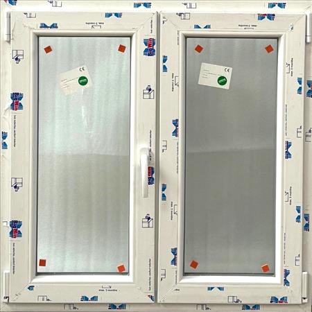 SERIE BIGWIN 70 VENTANA PVC 1000X1000 BLANCO SIN PERSIANA 4/16AR/4 ONE IZDA